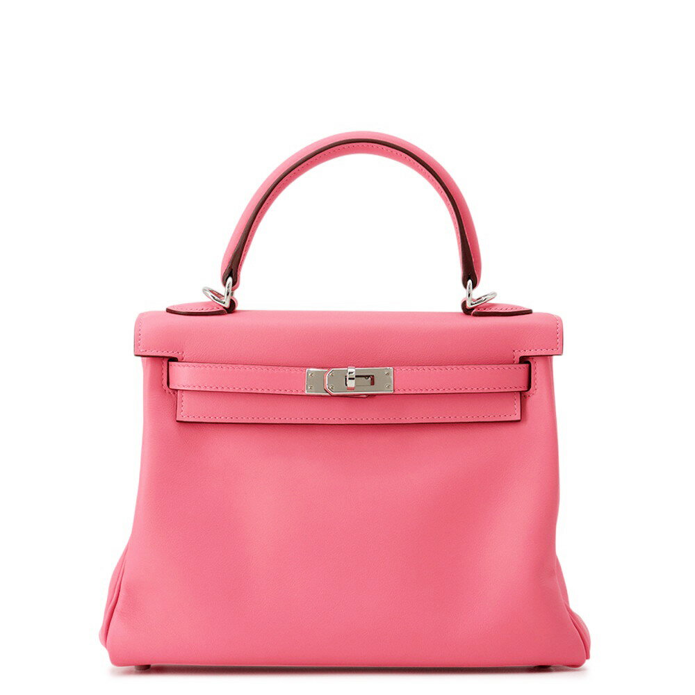 エルメス ハンドバッグ ケリー25 内縫い ローズアザレ/シルバー金具 スイフト W刻印 2wayショルダー 【中古】 エルメス ケリー エルメス バッグ エルメス レディース HERMES Kelly HERMES BAGのサムネイル