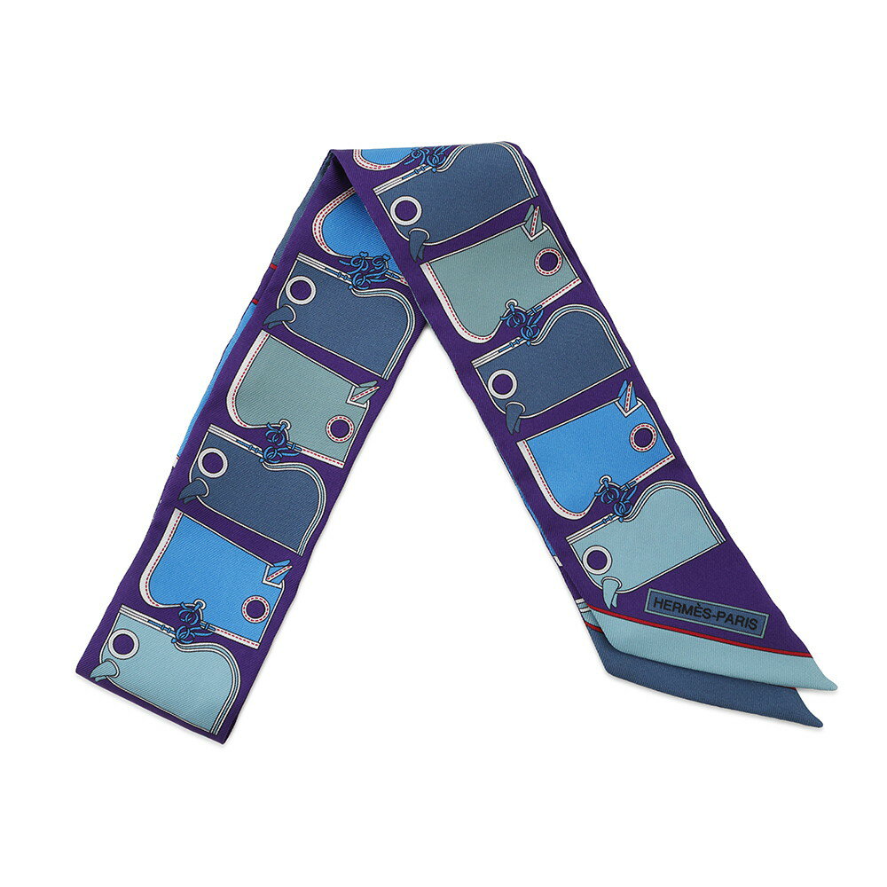 エルメス スカーフ ツイリー カマイユ Camails HERMES シルクツイル 2019年春夏 【安心保証】 【中古】..