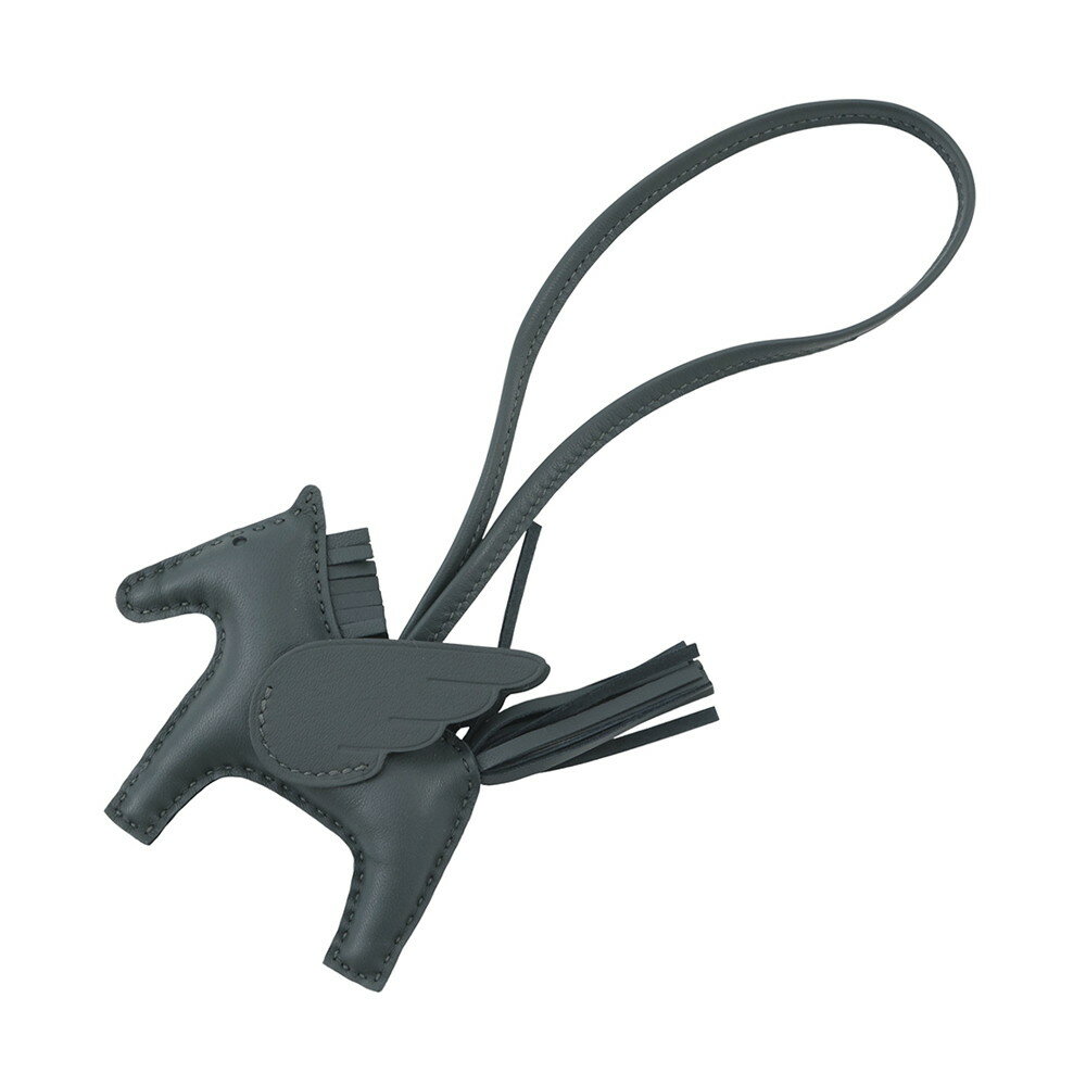 【★決算SALE開催中】エルメス バッグチャーム ロデオPM ペガサス ヴェールマングローブ ラムスキン HER..