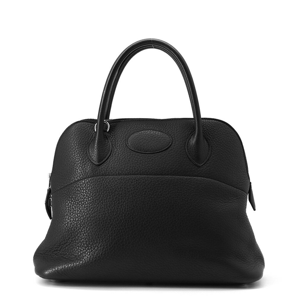 エルメス ハンドバッグ ボリード31 ブラック/シルバー金具 トリヨンクレマンス □O刻印 2wayショルダー 黒 【安心保証】 【中古】 エルメス ボリード エルメス バッグ エルメス レディース HERMES BAG(4)