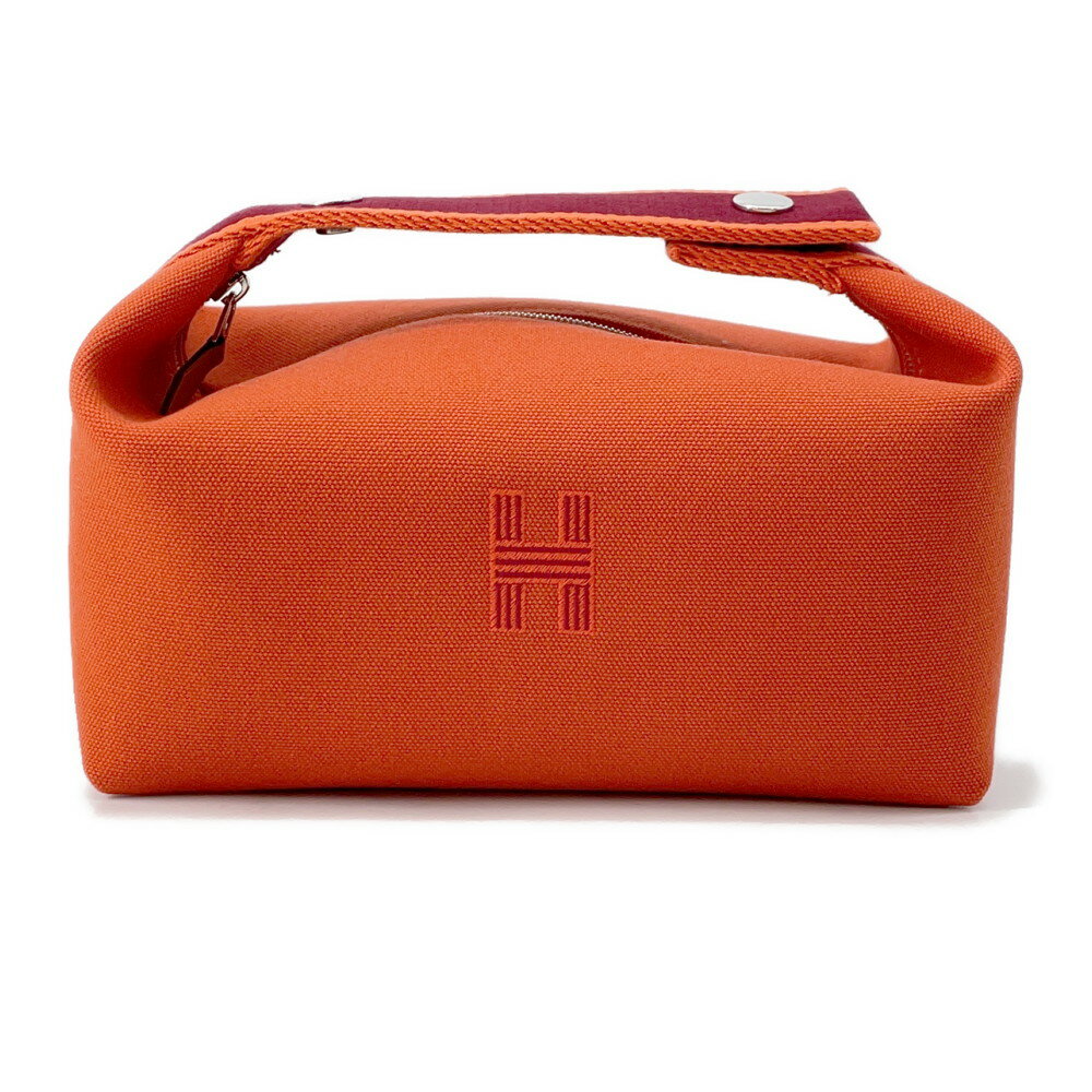 エルメス ポーチ ブリッド・ア・ブラックPM フー/ボルドー/シルバー金具 キャンバス 【中古】 エルメス 小物入れ エルメス HERMESのサムネイル