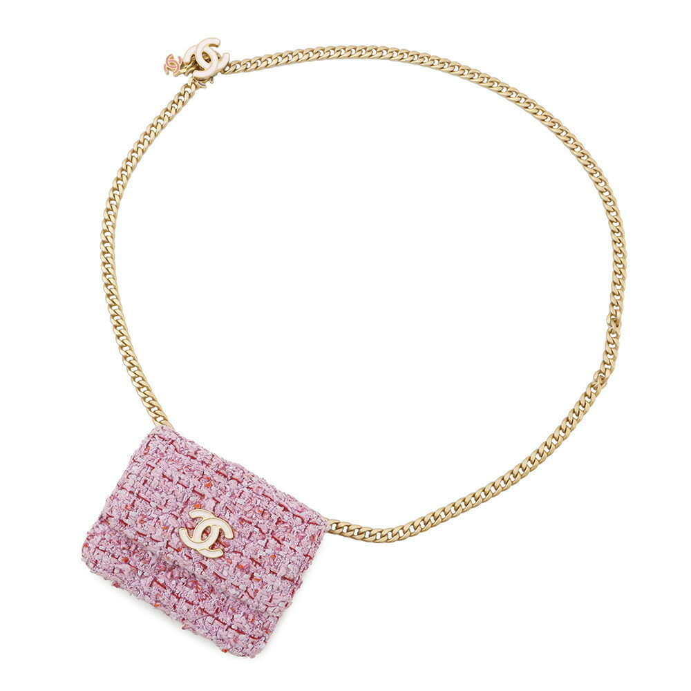 CHANEL メタル チェーンベルト ウエストバッグ ポーチ シャネル マトラッセ チェーン ウエストポーチ ウエストバッグ