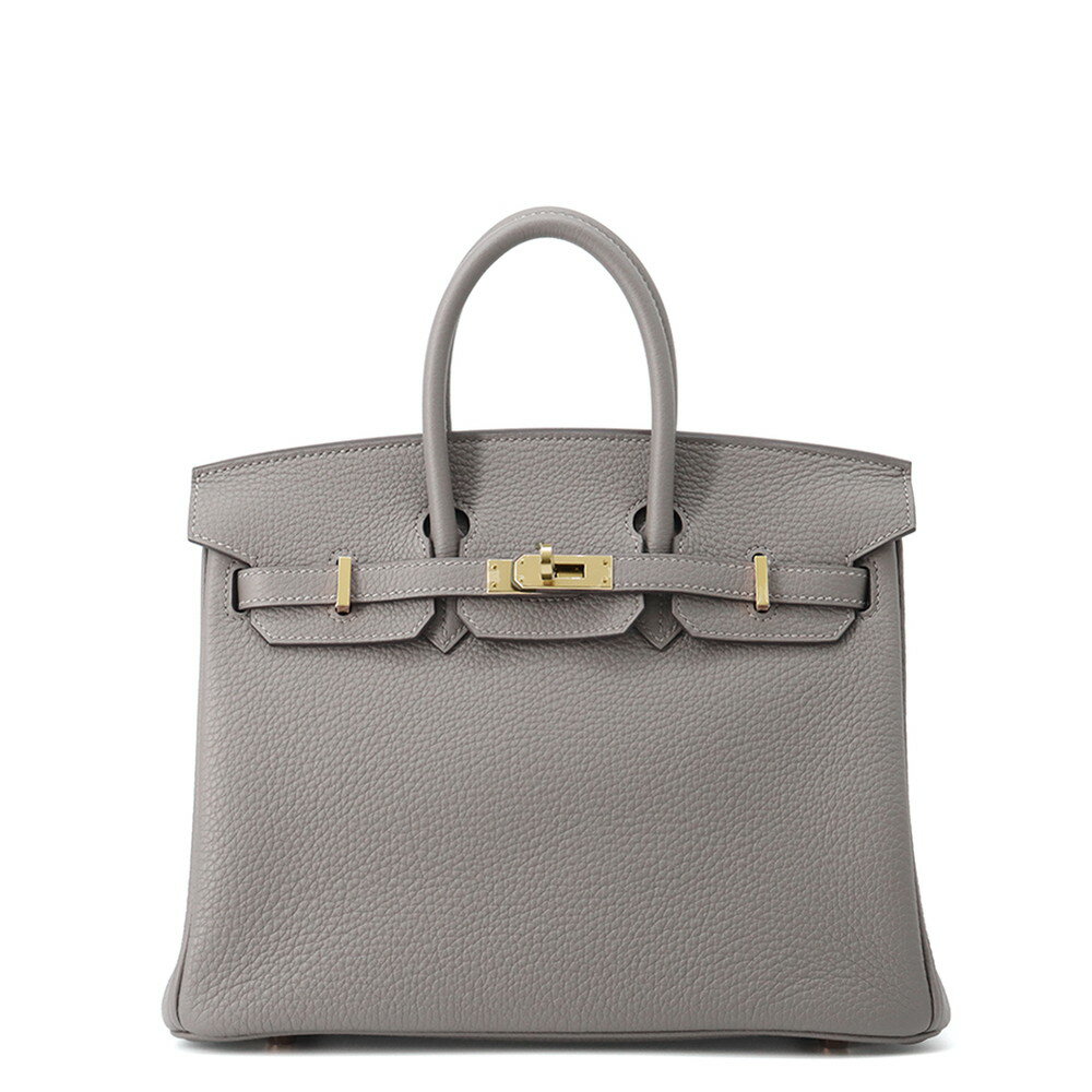 エルメス バーキン25 グリメイヤー/シャンパンゴールド金具 トゴ W刻印 HERMES Birkin ハンドバッグ 【中古】 エルメス バーキン エルメス バッグ エルメス レディース HERMES Birkin HERMES BAGのサムネイル