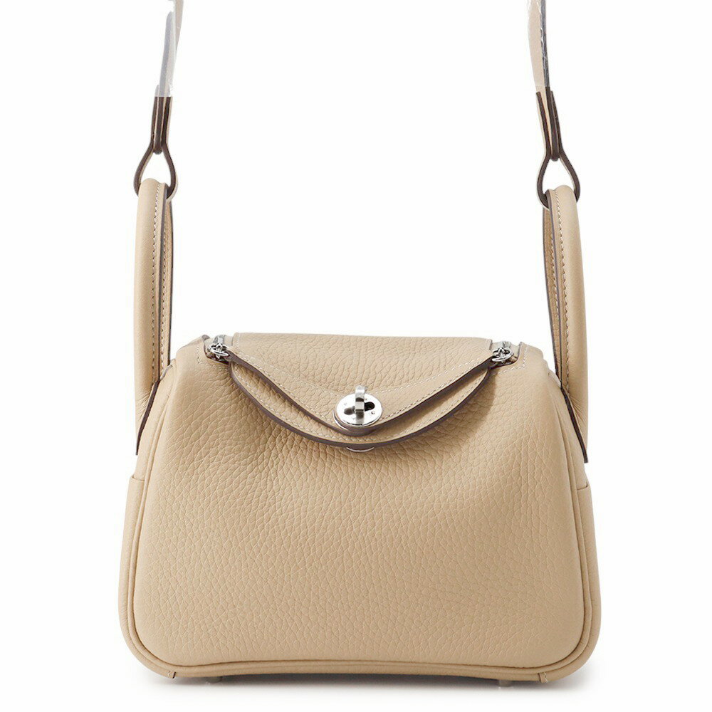 エルメス リンディ ミニ ヴェルソ トレンチ/エトゥープ/シルバー金具 トリヨンクレマンス K刻印 2wayショルダー エルメス リンディ エルメス バッグ エルメス レディース HERMES BAGのサムネイル