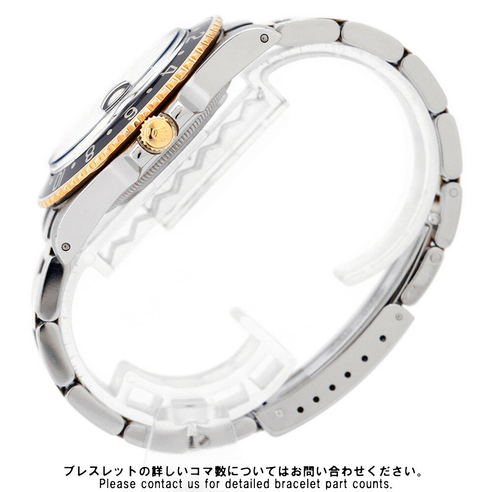 ロレックス GMTマスター 55番 SS/K18YG 1675/3 フジツボダイアル ROLEX 腕時計 黒文字盤 【安心保証】 【中古】 ロレックス GMTマスター ROLEX ロレックス 中古