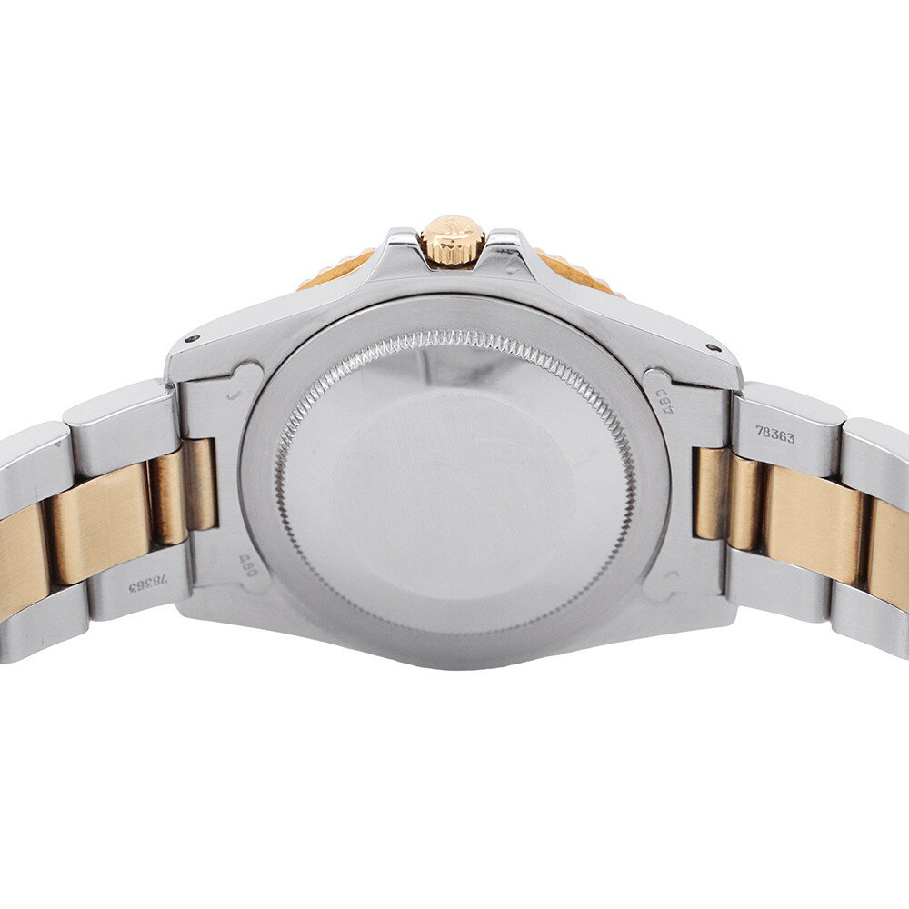 ロレックス GMTマスター 55番 SS/K18YG 1675/3 フジツボダイアル ROLEX 腕時計 黒文字盤 【安心保証】 【中古】 ロレックス GMTマスター ROLEX ロレックス 中古