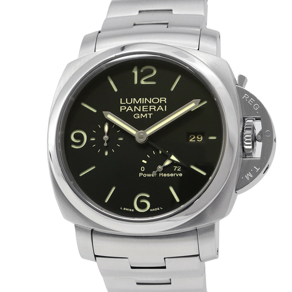 パネライ ルミノール 1950 3デイズ PAM00347 Q番 PANERAI 腕時計 黒文字盤  ...