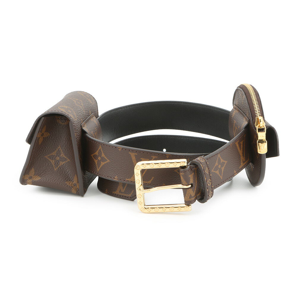 ルイヴィトン ベルト モノグラム サンチュール・デイリー マルチポケット サイズ80 M0236W LOUIS VUITTON 【安心保証】 【中古】 エルメス べルト エルメス ポーチ LOUIS VUITTON