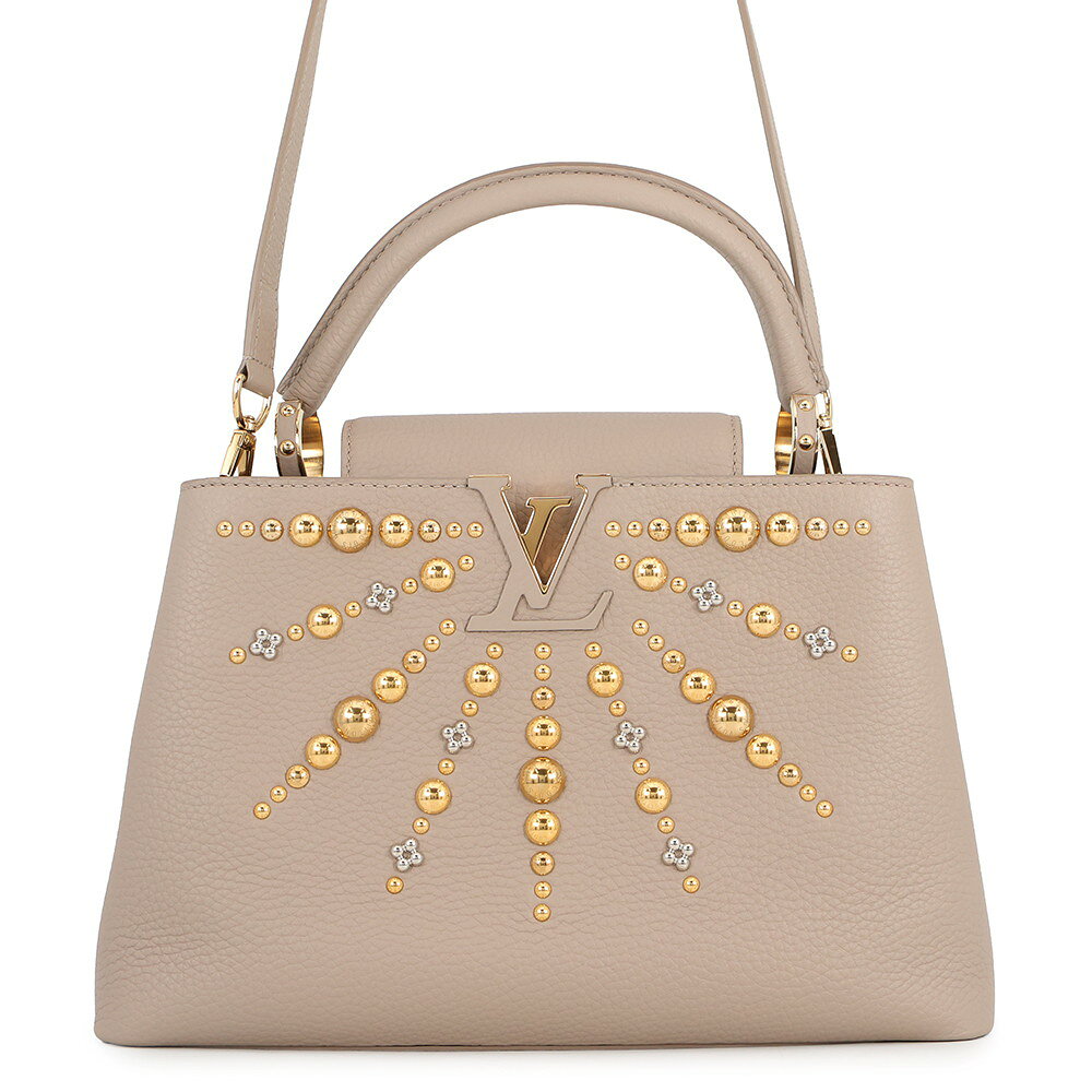 Rakuten - 【半期決算セール開催中】 ルイヴィトン ハンドバッグ レザー カプシーヌ MM LOUIS VUITTON ヴィトン バッグ 2way ショルダーバッグ スタッズ 【安心保証】 【中古】 ルイ・ヴィトン ルイ ヴィトン バッグ レディース LOUIS VUITTON BAG