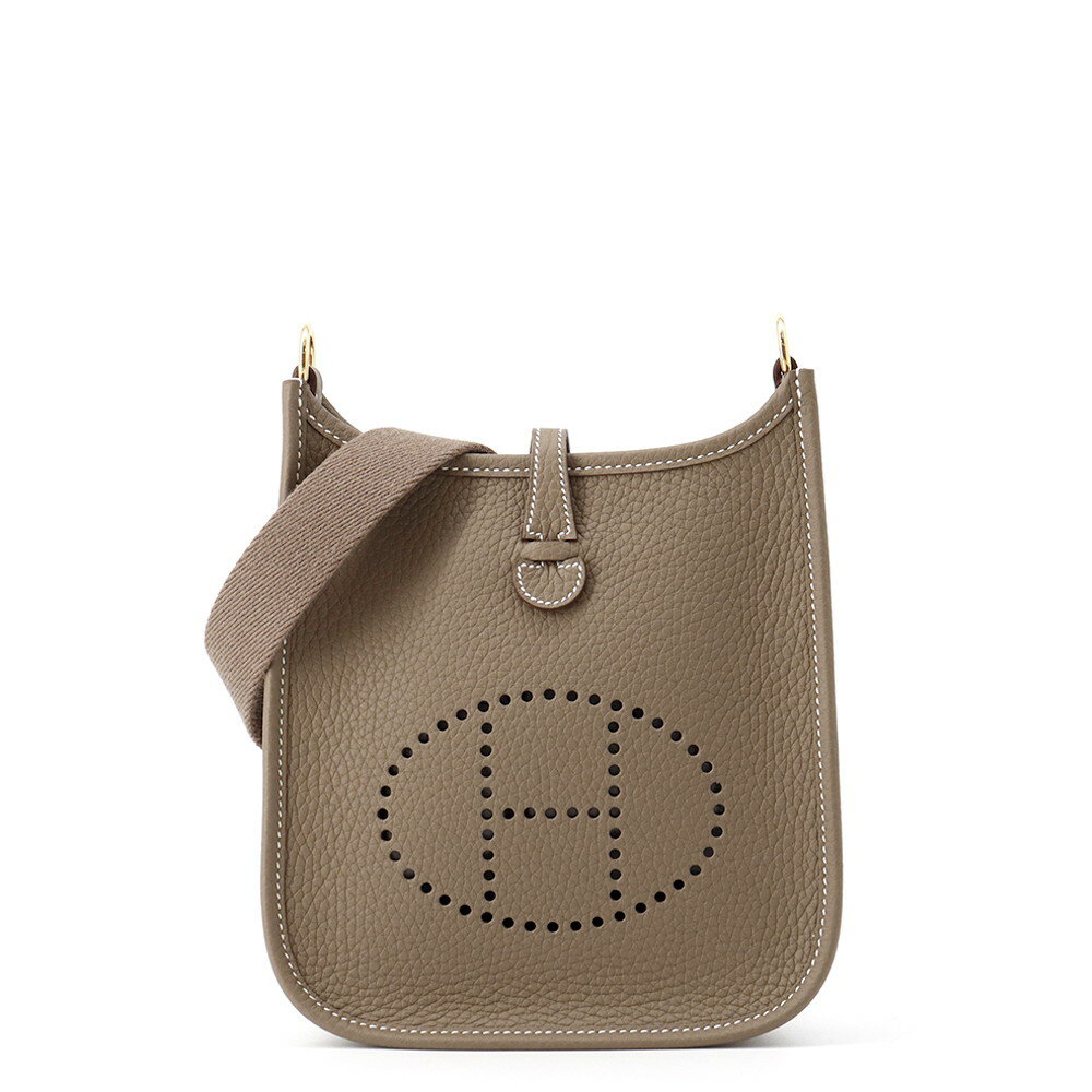 エルメス エブリンTPM 85cm アマゾン エトゥープ/ゴールド金具 トリヨンクレマンス K刻印 【中古】 エルメス エブリン エヴリン エルメス バッグ エルメス レディース HERMES Evelyne HERMES BAG