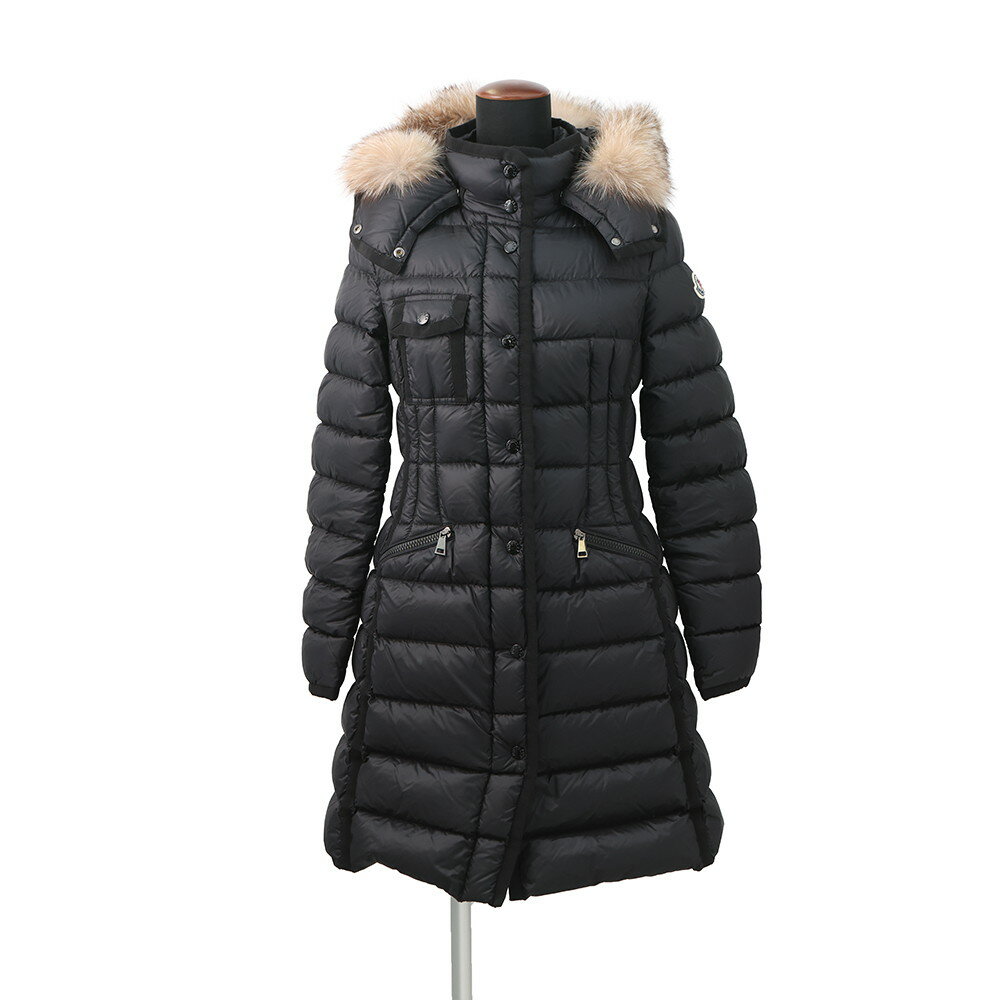 Glasses - モンクレール ダウンコート HERMIFUR ナイロン レディースサイズ0 G20931C51601 MONCLER 黒 【安心保証】 【中古】 モンクレール ダウンコート MONCLER