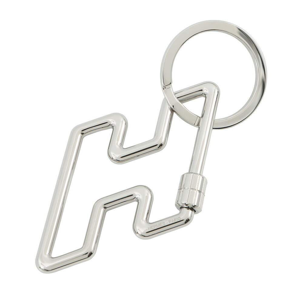 Other - エルメス キーホルダー H・トゥ・スピード シルバー金具 HERMES キーリング 【中古】 エルメス キーホルダー エルメス チャーム HERMES