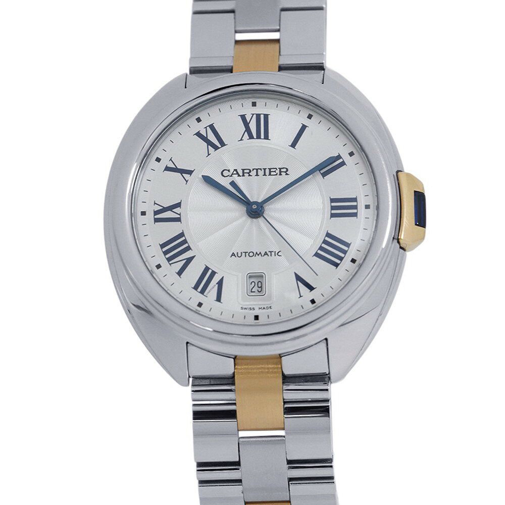 カルティエ クレ ドゥ カルティエ W2CL0002 Cartier 腕時計 シルバー文字盤 【安心保証】 【中古】 カルティエ クレ ドゥ カルティエ Cartier カルティエ 中古