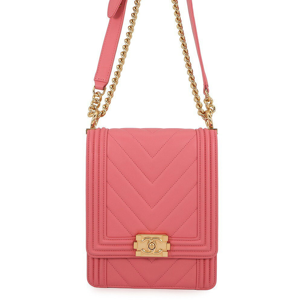 シャネル チェーンショルダーバッグ ボーイシャネル レザー AS0130 CHANEL バッグ 【安心保証】 【中古】 シャネル バッグ レディース CHANEL BAG