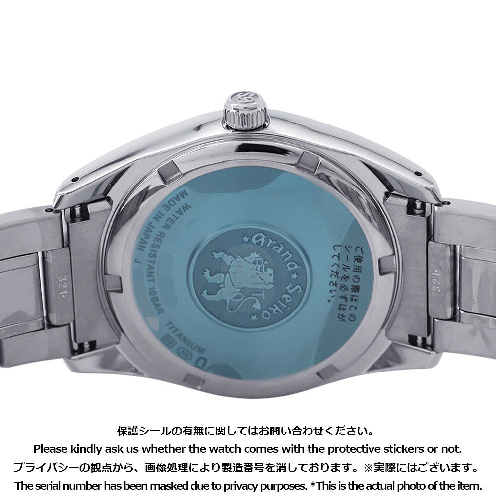 セイコー グランドセイコー ヘリテージコレクション SBGX357 SEIKO 腕時計 ライトブルー文字盤 雪白ブルー 中古 grare-11644580 ギャラリーレア楽天市場店 サンプル画像3