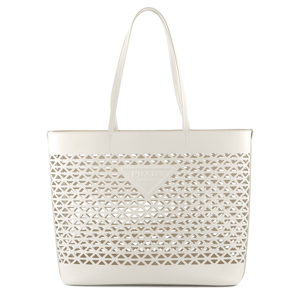PRADAパンチングショルダーバック Caramel Mini leather shoulder bag | PRADA - United States