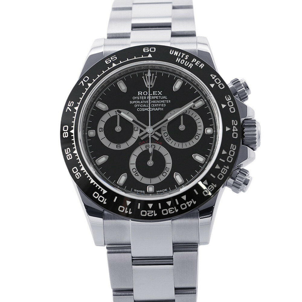 ロレックス コスモグラフ デイトナ ランダムシリアル ルーレット 116500LN ROLEX 腕時計 黒文字盤 【安心保証】 【中古】 ロレックス デイトナ ROLEX ロレックス 中古