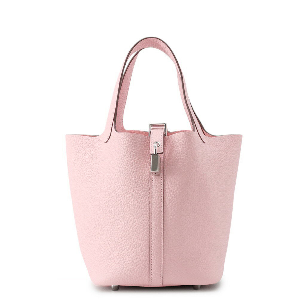 C, G, K - エルメス ハンドバッグ ピコタンロックPM ローズサクラ/シルバー金具 トリヨンクレマンス K刻印 HERMES トートバッグ エルメス ピコタンロック ピコタン エルメス バッグ エルメス レディース HERMES Picotin Lock HERMES BAG