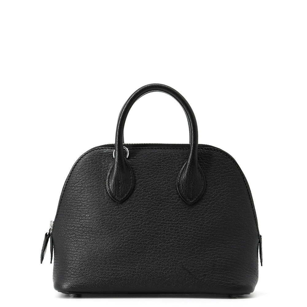 Rakuten - エルメス ボリード1923 ミニ ブラック/シルバー金具 シェブルミゾル K刻印 HERMES 2wayショルダー 黒 【安心保証】 【中古】 エルメス ボリード HERMES BAG