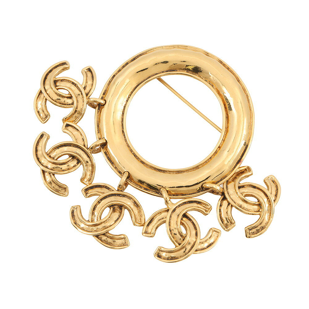 乐天商城 - シャネル ブローチ 5連ココマーク メタル 94 P CHANEL アクセサリー 【安心保証】 【中古】 シャネル ブローチ CHANEL BROACH