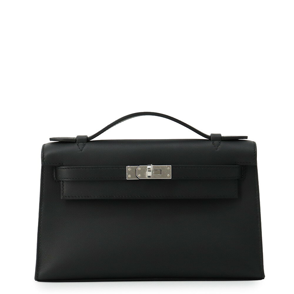 Rakuten - エルメス ハンドバッグ ポシェットケリー ブラック/シルバー金具 スイフト K刻印 HERMES バッグ 黒 エルメス ポシェットケリー エルメス バッグ エルメス レディース HERMES Kelly HERMES