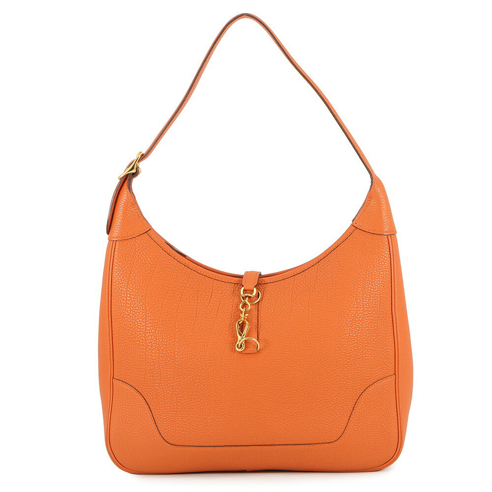 Rakuten - エルメス ショルダーバッグ トリム31 オレンジ/ゴールド金具 トゴ □G刻印 HERMES バッグ 【安心保証】 【中古】 エルメス バッグ エルメス HERMES BAG