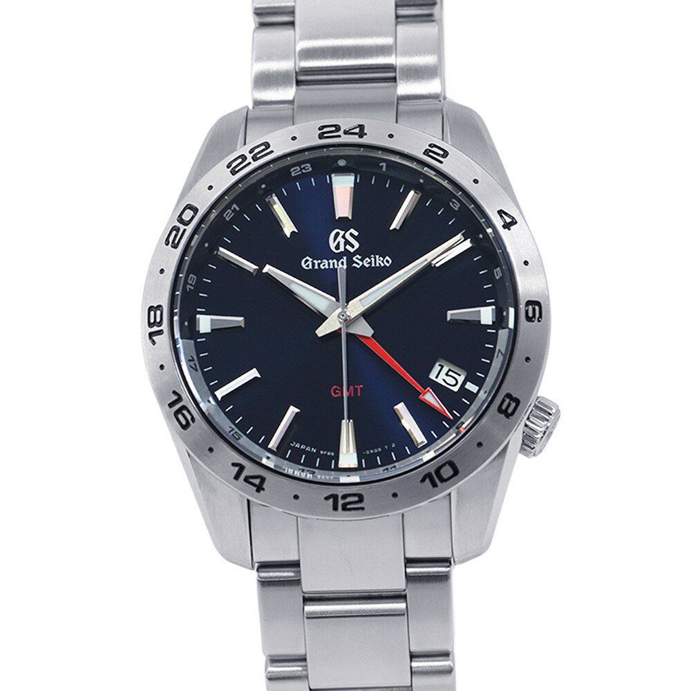 セイコー グランドセイコー スポーツコレクション GMT SBGN029 SEIKO 腕時計 ネイビー文字盤 【安心保証】 【中古】 セイコー グランドセイコー SEIKO セイコー 中古