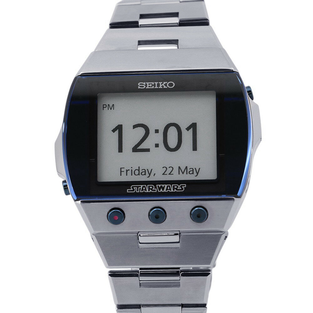 Rakuten - セイコー ブライツ スターウォーズ R2-D2 1000本限定 SDGA005 SEIKO 腕時計 黒/白文字盤 ソーラー電波 【安心保証】 【中古】 セイコー ブライツ SEIKO セイコー 中古