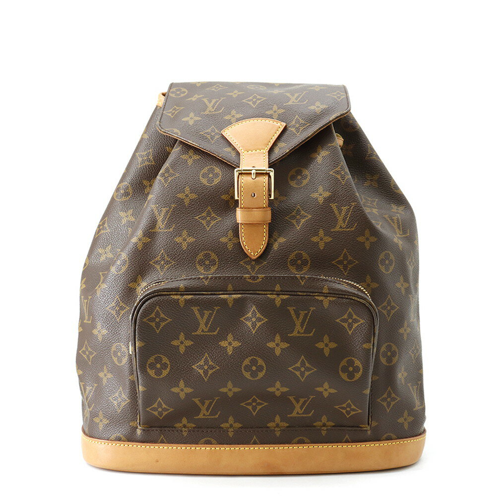 Rakuten - ルイヴィトン リュック モノグラム モンスリGM M51135 LOUIS VUITTON バックパック リュックサック バッグ 【安心保証】 【中古】 ルイ・ヴィトン モノグラム ルイ バッグ LOUIS VUITTON BAG