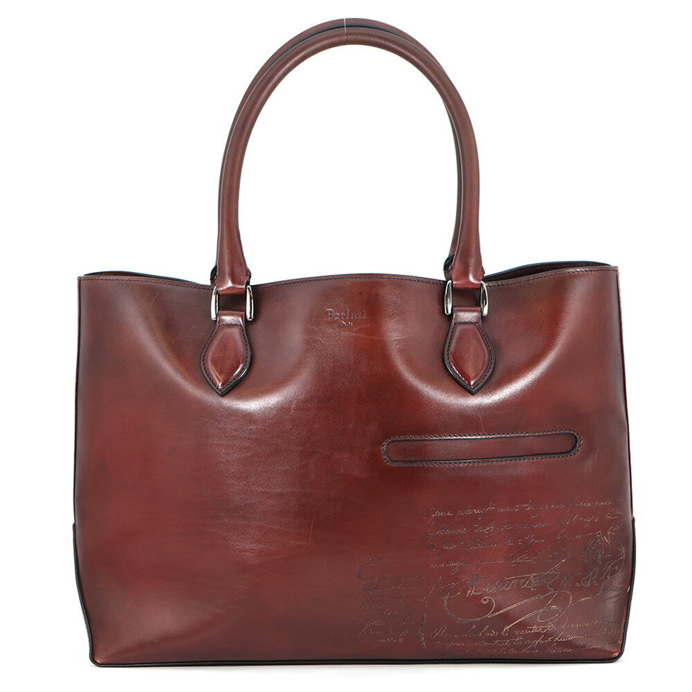 Rakuten - ベルルッティ トートバッグ カリグラフィ トゥジュール Berluti メンズ 【安心保証】 【中古】 ベルルッティ バッグ メンズ Berluti BAG