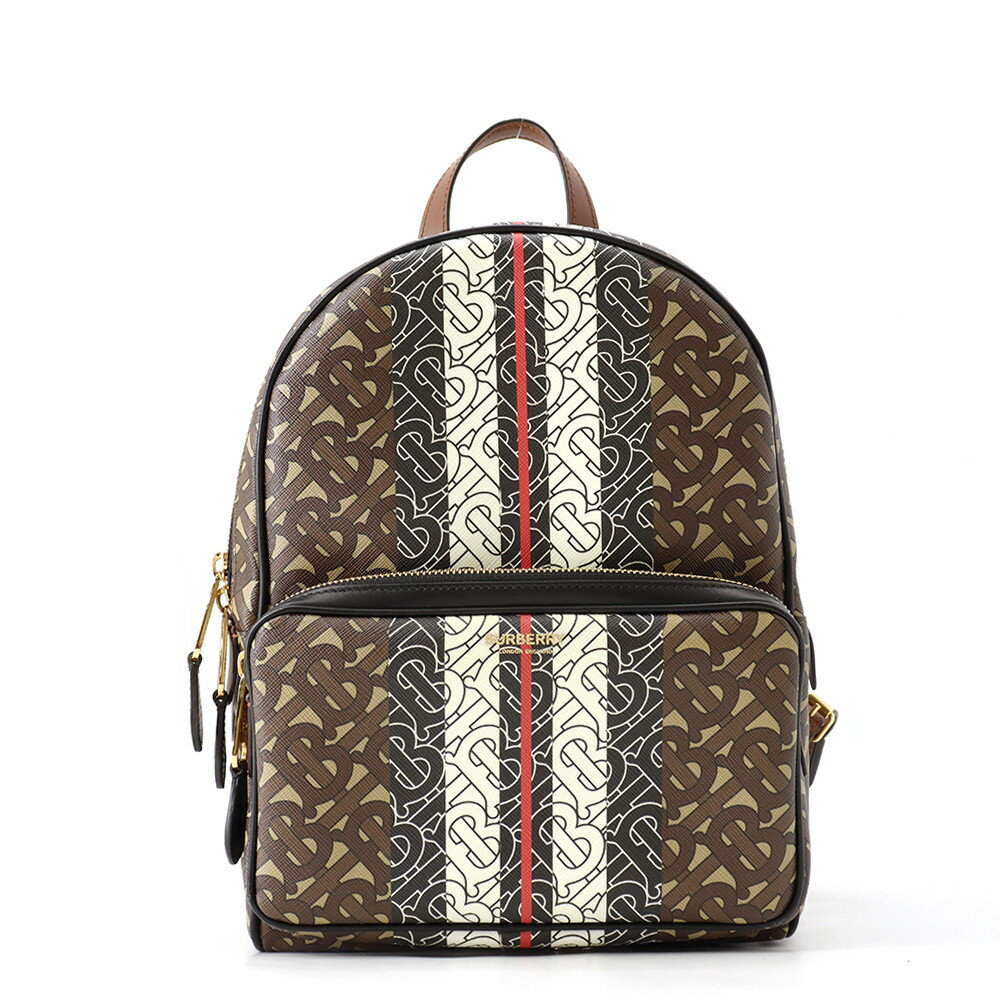 Rakuten - バーバリー リュック TBモノグラム バックパック PVC レザー 8019346 BURBERRY バッグ リュックサック 【安心保証】 【中古】 バーバリー バッグ BURBERRY BAG