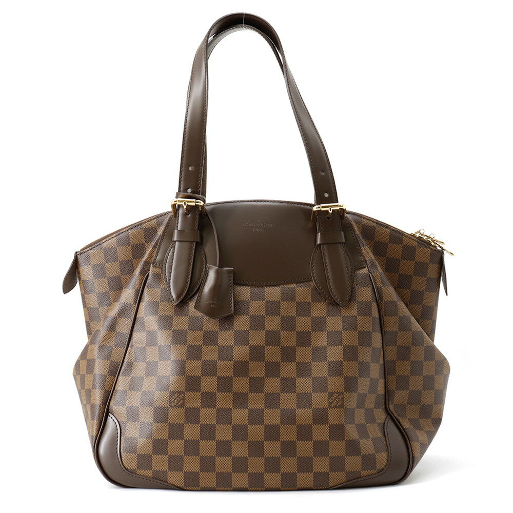 Rakuten - ルイヴィトン ショルダーバッグ ダミエ・エベヌ ヴェローナGM N41119 LOUIS VUITTON 【安心保証】 【中古】 ルイ・ヴィトン ダミエ バッグ LOUIS VUITTON BAG