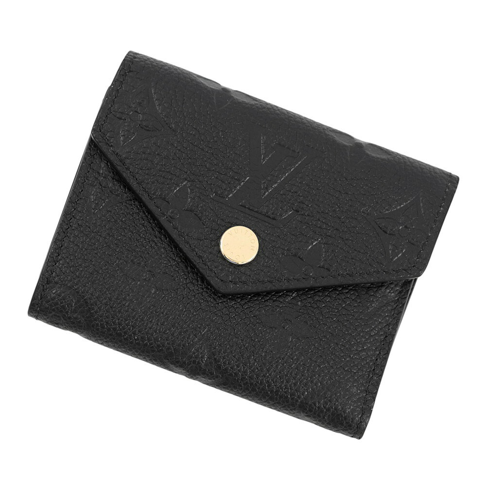 Rakuten - ルイヴィトン 三つ折り財布 モノグラム・アンプラント ポルトフォイユ・ゾエ M62935 LOUIS VUITTON ヴィトン 財布 ブラック 黒 【安心保証】 【中古】 ルイ・ヴィトン モノグラム ルイ ヴィトン 財布 ルイ ヴィトン レディース LOUIS VUITTON WALLET