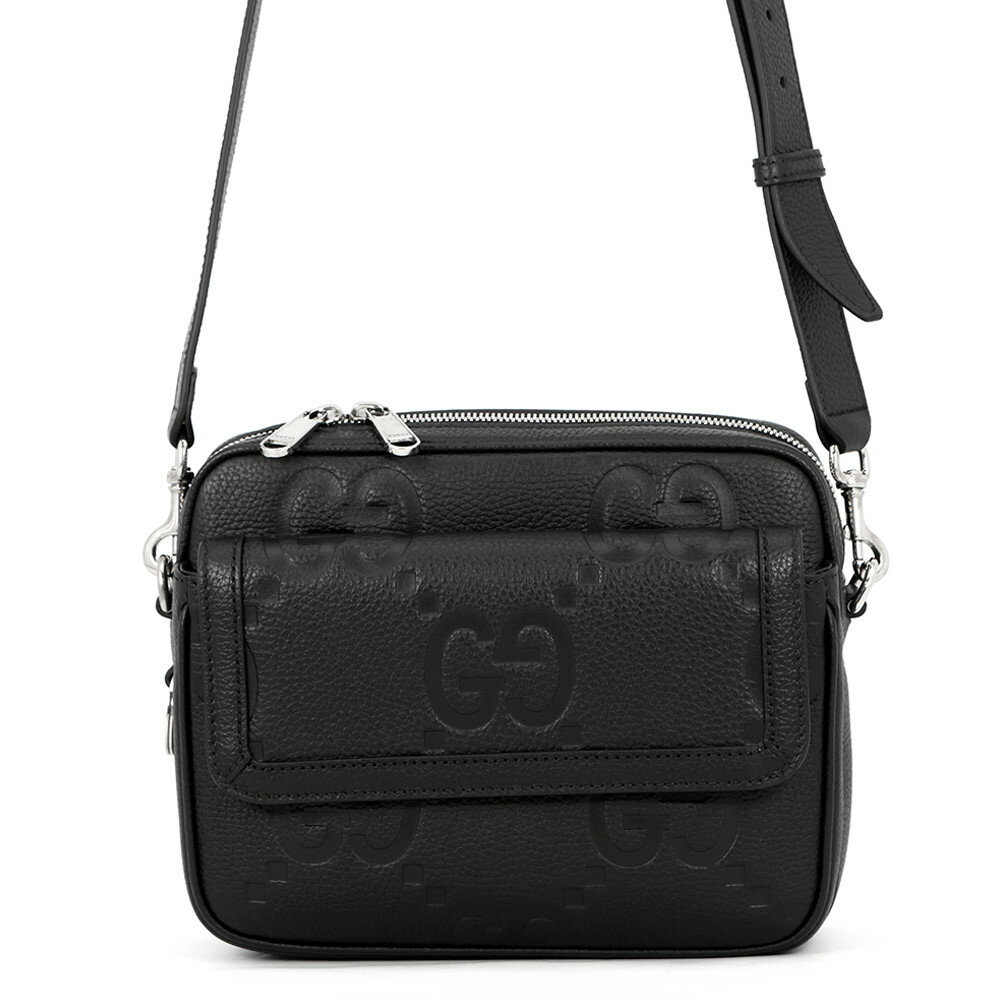 Rakuten - グッチ ショルダーバッグ ジャンボGG スモール クロスボディバッグ 794088 GUCCI バッグ 黒 【安心保証】 【中古】 グッチ バッグ GUCCI BAG