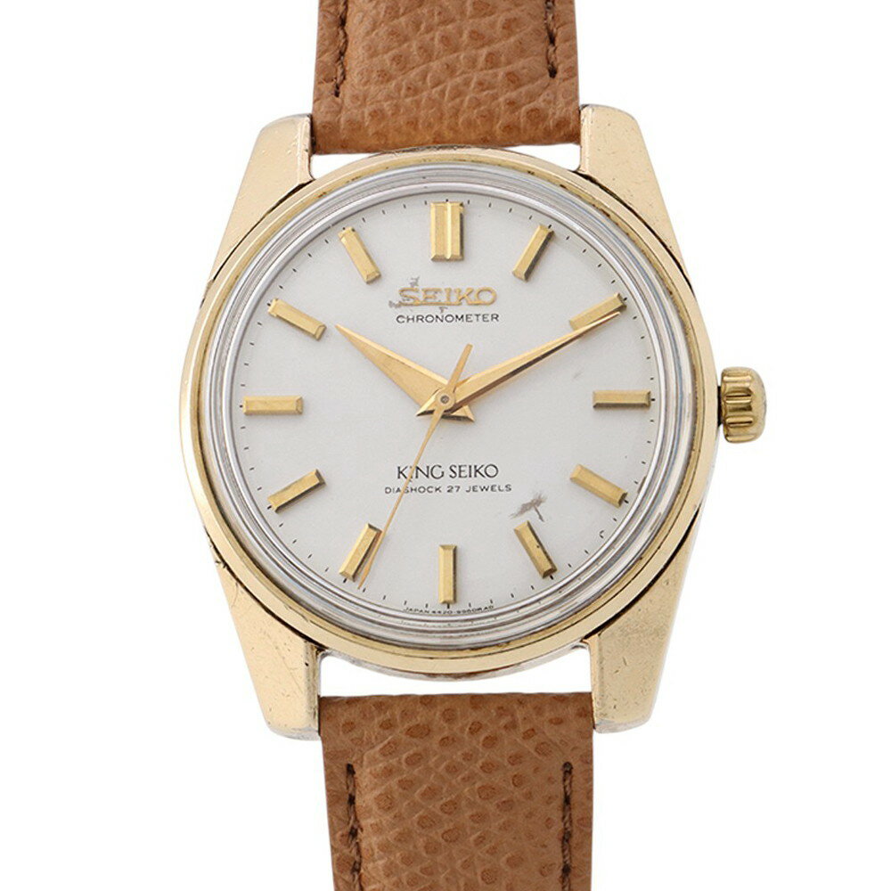 セイコー キングセイコー クロノメーター 4420-9990 SEIKO 腕時計 ウォッチ シルバー文字盤 ヴィンテージ 【安心保証】 【中古】 セイコー キングセイコー SEIKO セイコー