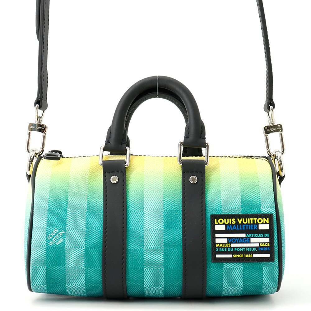 乐天商城 - ルイヴィトン ハンドバッグ ダミエ・ストライプ キーポル XS M59949 LOUIS VUITTON 2way ショルダーバッグ セール品 【中古】 ルイ・ヴィトン ダミエ ルイ ヴィトン バッグ メンズ LOUIS VUITTON BAG