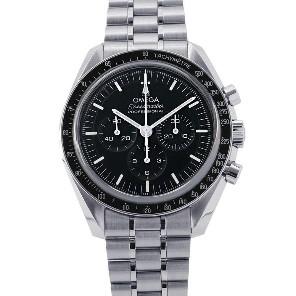 オメガ スピードマスター ムーンウォッチ プロフェッショナル 310.30.42.50.01.002 OMEGA 腕時計 ウォッチ 黒文字盤 【安心保証】 【中古】 オメガ スピードマスター OMEGA オメガ