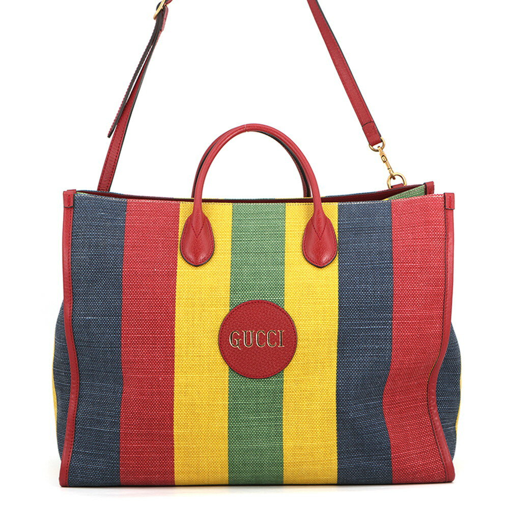 乐天商城 - グッチ トートバッグ バイアデラ レザー/キャンバス 630358 GUCCI 2wayショルダーバッグ 【安心保証】 【中古】 グッチ バッグ GUCCI BAG