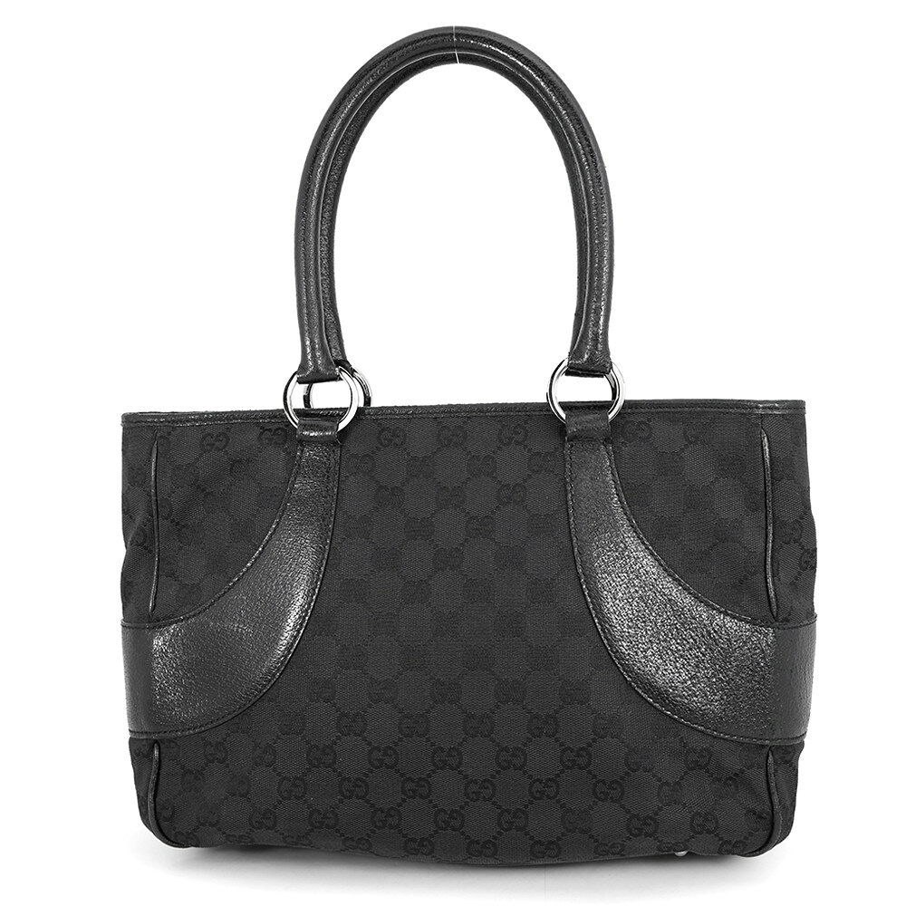 レザー バッグキャンバス グッチショルダーバッグ黒 グッチGUCCI GG