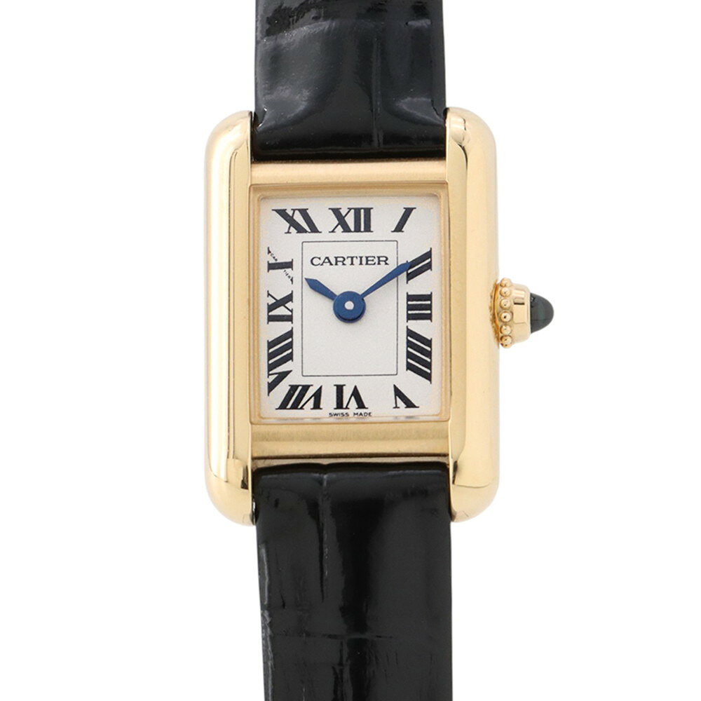 カルティエ タンク ルイ カルティエ WGTA0352 Cartier 腕時計 シルバー文字盤 クォーツ 【安心保証】 【中古】 カルティエ タンク ルイ カルティエ Cartier カルティエ 中古