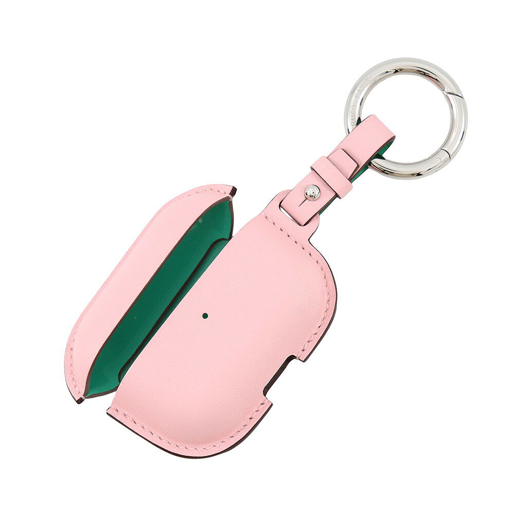 【極美品】HERMES イヤホンホルダー　ピンク 極美品】HERMES イヤホンホルダー ピンク 極美品】HERMES イヤホン