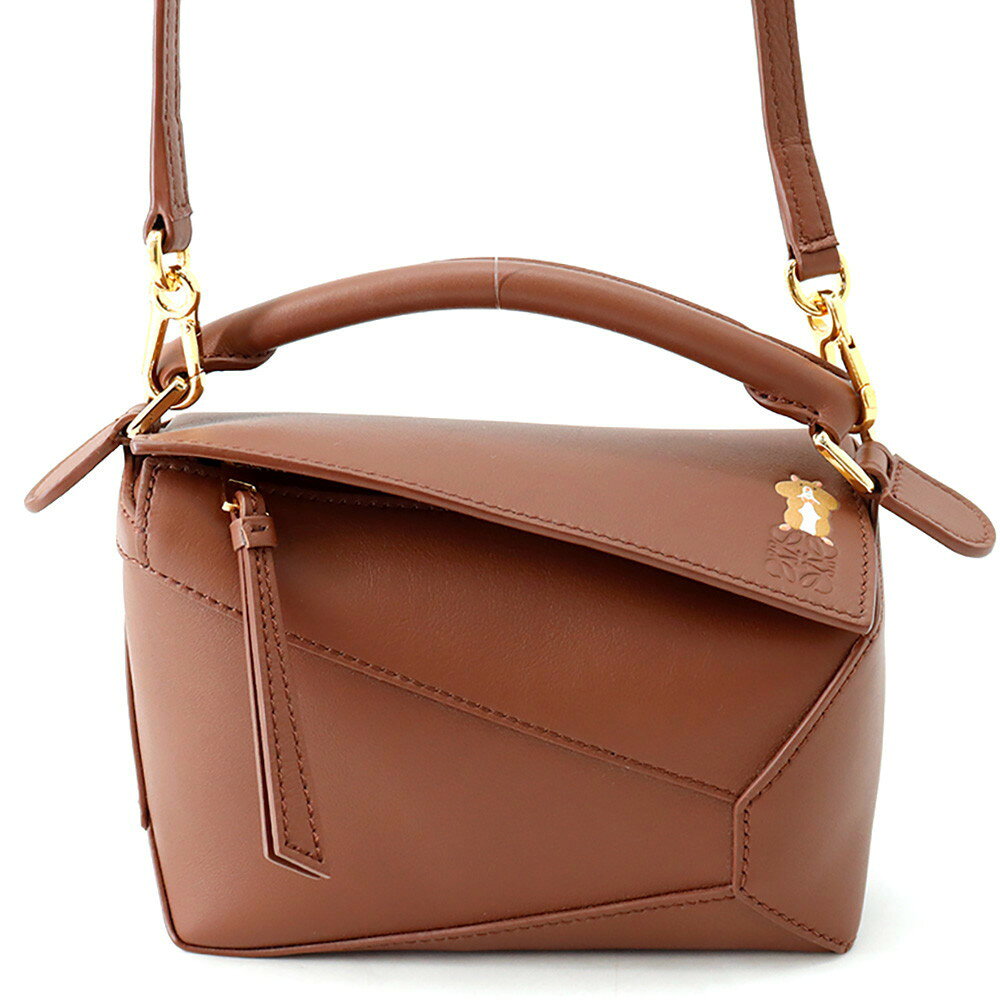 ロエベ ハンドバッグ パズルバッグ ミニ レザー スナ・フジタコラボ ハムスター A510P88X40 LOEWE 2wayショルダー ロエベ バッグ ロエベ スナ・フジタ コラボ LOEWE BAG