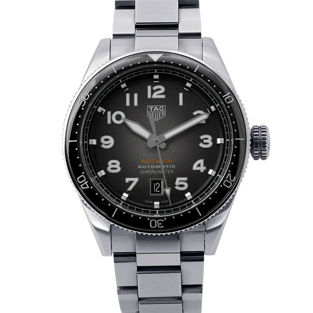 タグホイヤー オータヴィア キャリバー5 クロノメーター WBE5114.EB0173 TAG Heuer 腕時計 黒文字盤 中古 タグホイヤー オータヴィア TAG Heuer タグホイヤー 中古