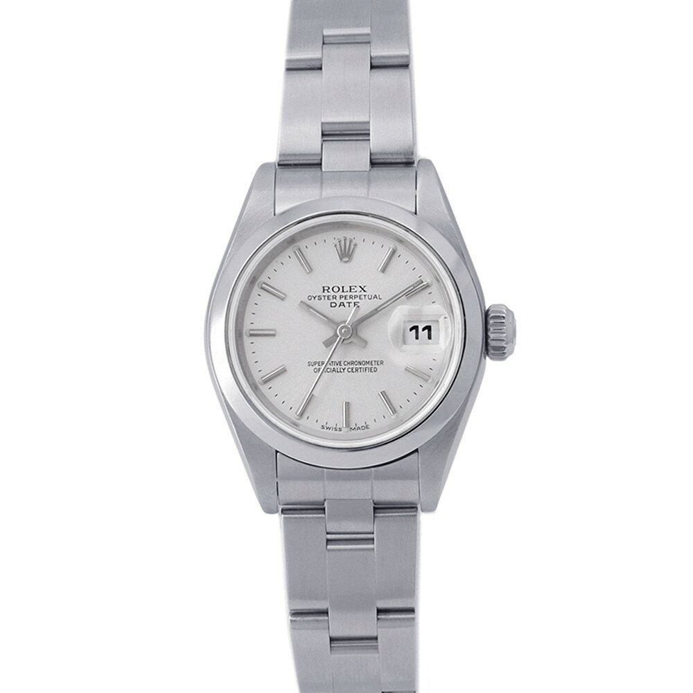 ロレックス オイスターパーペチュアル デイト Y番 277200 ROLEX 腕時計 シルバー文字盤 レディース 中古 ロレックス オイスターパーペチュアル ROLEX ロレックス 中古