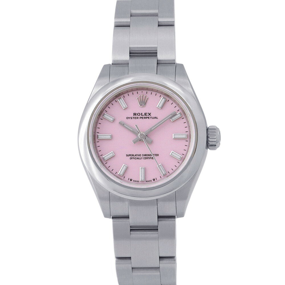 ロレックス オイスターパーペチュアル 28 276200 ROLEX 腕時計 キャンディピンク文字盤 中古 ロレックス オイスターパーペチュアル ROLEX ロレックス 中古