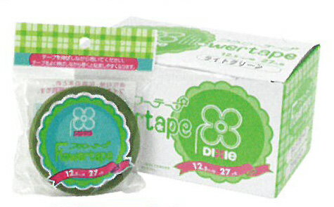 フラワーテープ12.5mm　1巻