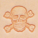 【お取り寄せ】USA絵刻印　ドクロ（28547）