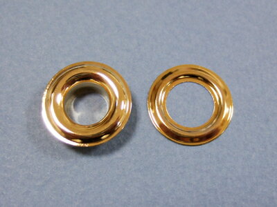 ハトメリングNo.25（本金）特大・9φ　10コ入