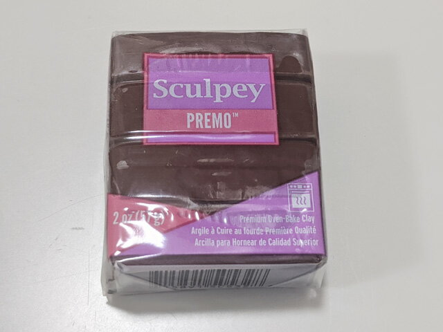 ポリマークレイ・プレモ！2oz　バーントアンバー