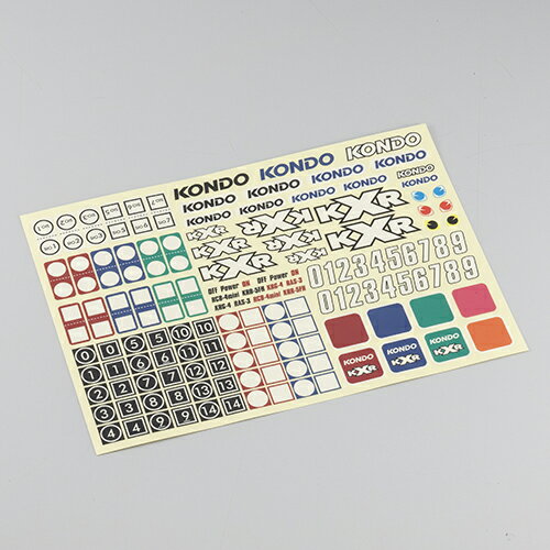 ロボット用デカール（KXR用）